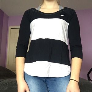*deleting soon* Hollister 3 quarter sleeve shirt